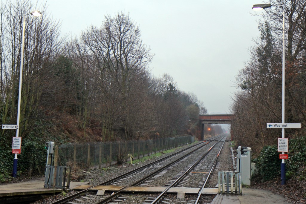 Level Crossing Ince And Elton Railway El Pollock Cc By Sa