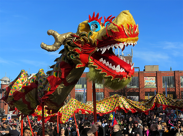 Chinese New Year celebrations, Liverpool © William Starkey cc-by-sa/2.0