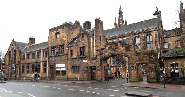 Glasgow University Main Gatehouse © Thomas Nugent Cc-by-sa/2.0 ...