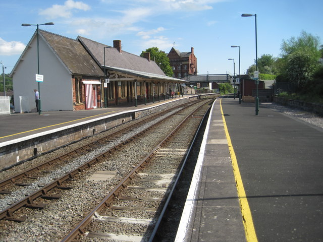 Newtown Railway Station, Powys © Nigel Thompson :: Geograph Britain And ...