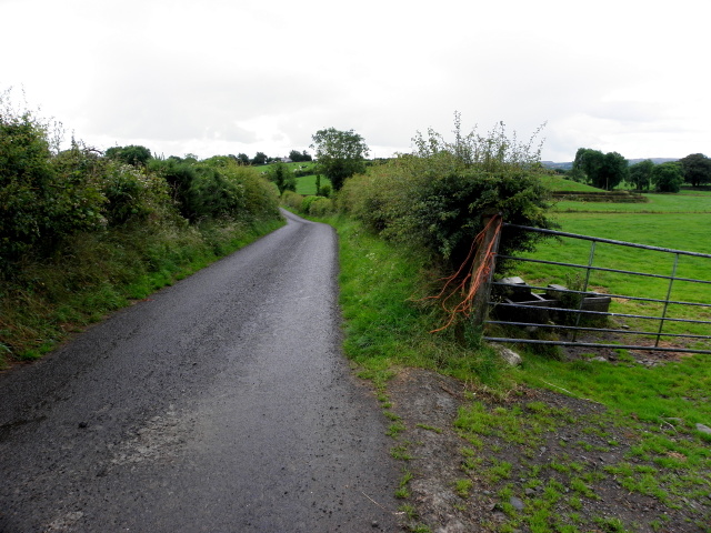 Tully Road Tattraconnaghty Kenneth Allen Geograph Ireland