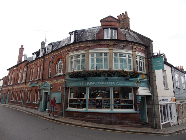 The King William IV In Totnes Jaggery Geograph Britain And Ireland