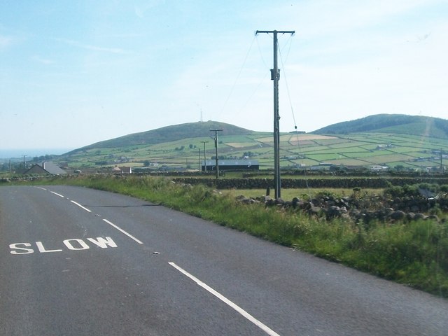 Moyad Road Approaching The Turn Off For Eric Jones Geograph