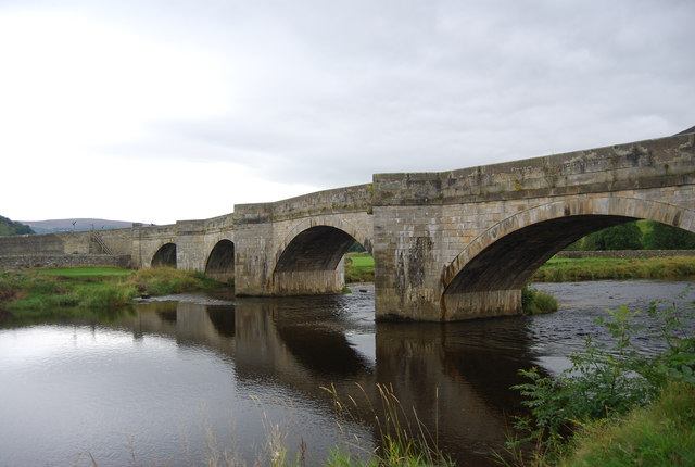 Burnsall Bridge N Chadwick Cc By Sa Geograph Britain And Ireland