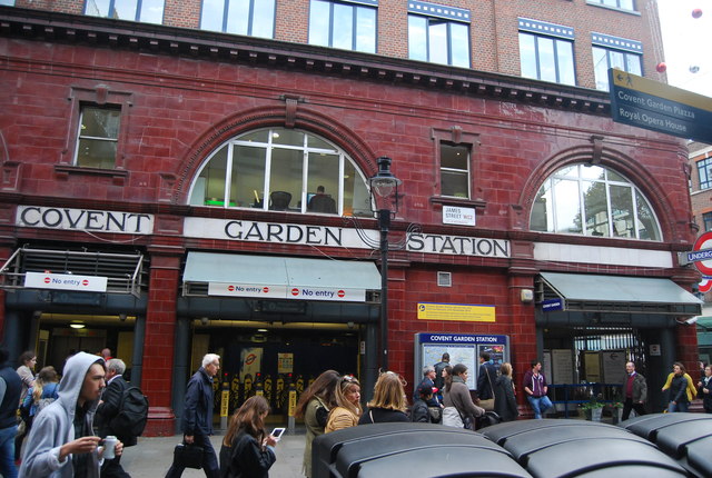 Covent Garden Underground Station © N Chadwick :: Geograph Britain and