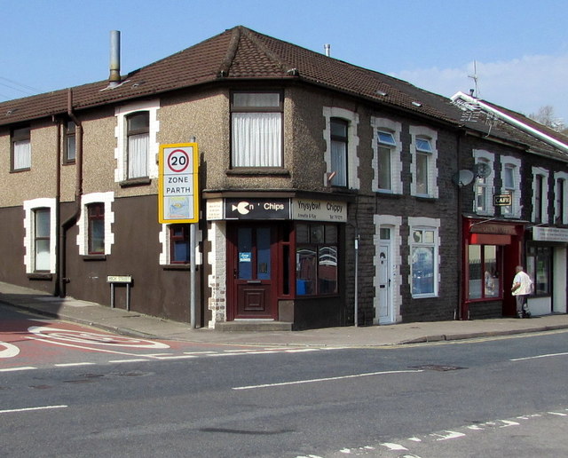 Ynysybwl Chippy © Jaggery :: Geograph Britain And Ireland