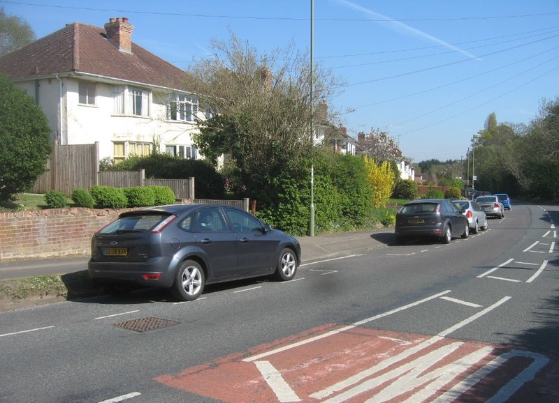 View Along Ship Lane Mr Ignavy Cc By Sa Geograph Britain And