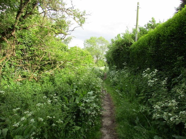 Footpath To Green Lane Jonathan Thacker Cc By Sa Geograph