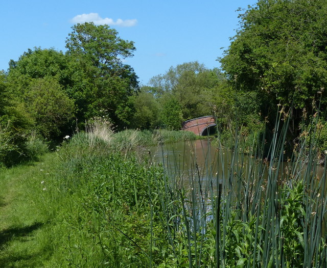 Oxford Canal Towards New Brighton Bridge Mat Fascione Cc By Sa 2 0