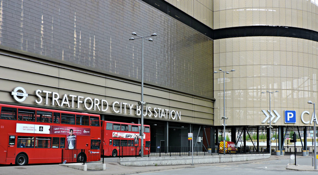 Stratford City bus station © Thomas Nugent cc-by-sa/2.0 :: Geograph