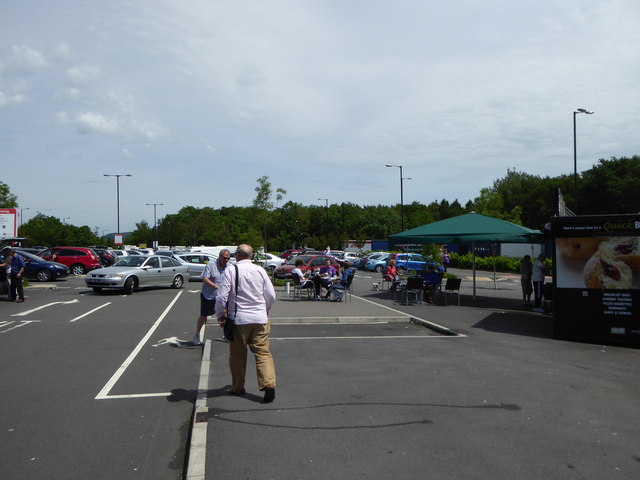 The Car Park At Michaelwood Services Rod Allday Cc By Sa