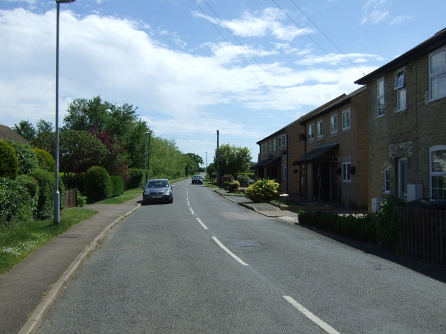 Graveley Road, Offord D'Arcy © JThomas Cc-by-sa/2.0 :: Geograph Britain ...