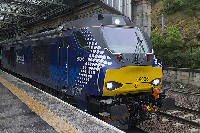 Class 68 Locomotive At Waverley Station © William Starkey Cc-by-sa 2.0 