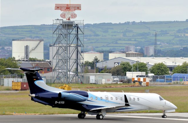 D Avib George Best Belfast City Airport Albert Bridge Geograph