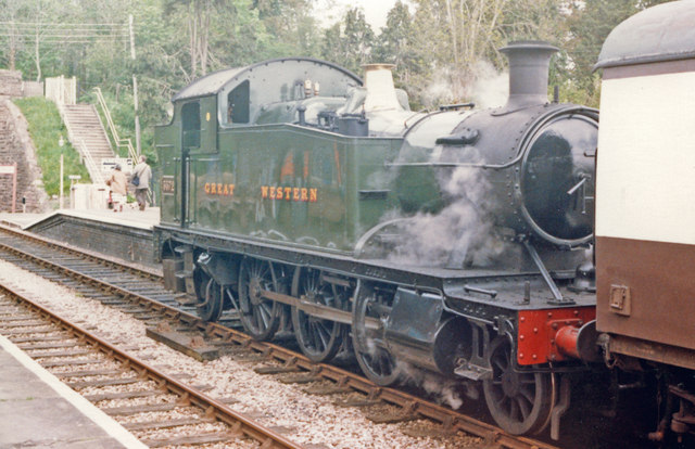 Restored Gwr T No At Ben Brooksbank Cc By Sa