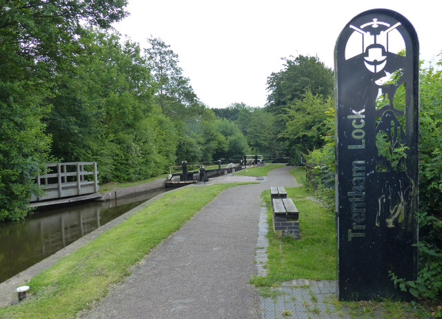 Trentham Lock No On The Trent Mat Fascione Geograph