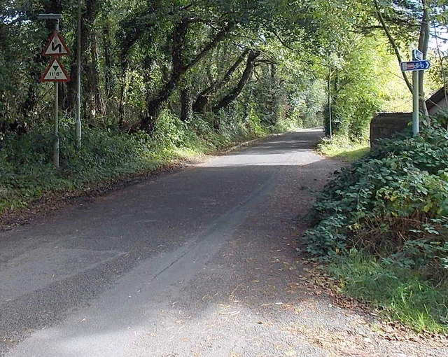 Warning Signs Bends And Low Bridge © Jaggery Geograph Britain