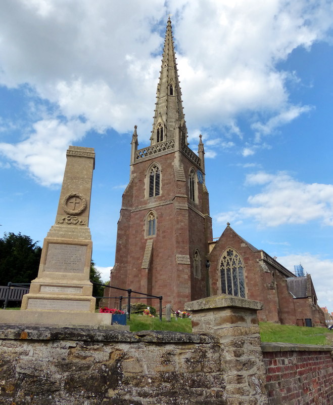 All Saints Church And War Memorial Mat Fascione Cc By Sa