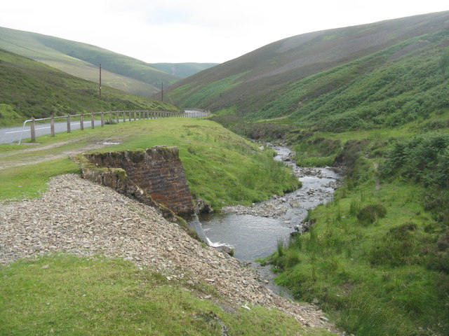 The Mossy Burn And The B M J Richardson Geograph Britain And