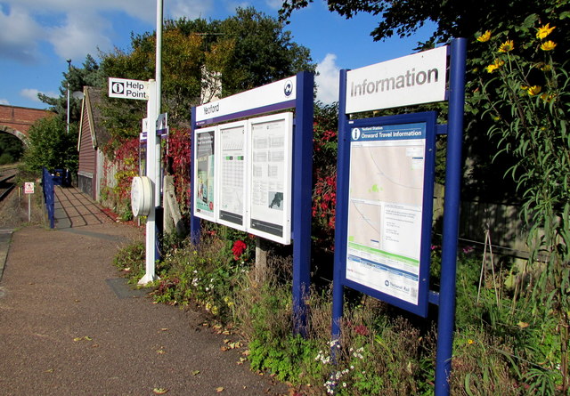 Yeoford Station Information Boards And Jaggery Cc By Sa