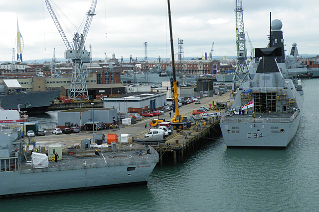 Portsmouth Naval Base © Anne Burgess :: Geograph Britain And Ireland