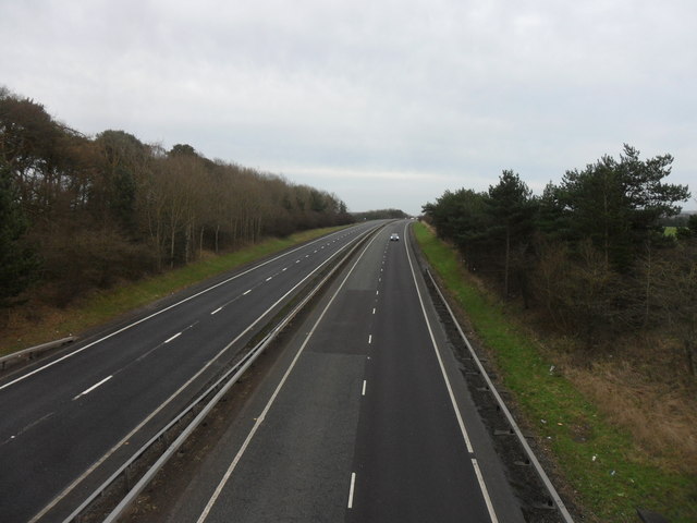 A69 Throckley-heddon-horsley Bypass © Anthony Foster :: Geograph 