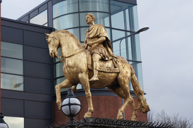 King Billy Statue On Market Place Hull Ian S Cc By Sa