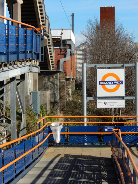 Hackney Wick Station Stephen Mckay Geograph Britain And Ireland