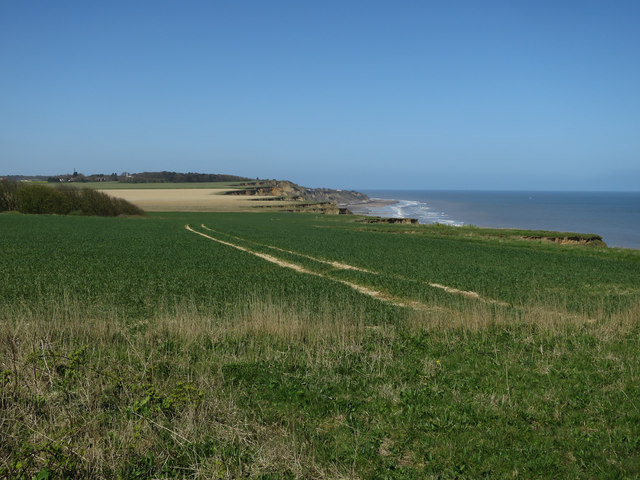 Clifftop Field Near Trimingham Hugh Venables Cc By Sa 2 0 Geograph