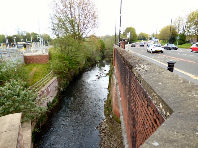 River Medlock At Holt Town © Gerald England Geograph Britain And Ireland