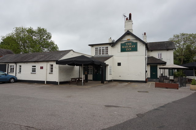 The Railway Inn Lowdham © Ian S Cc By Sa20 Geograph Britain And