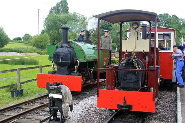 Amerton Railway - Resident Steam © Chris Allen :: Geograph Britain 