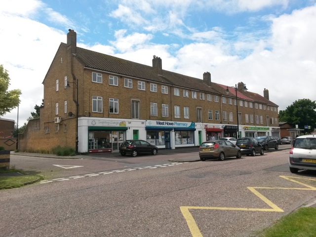 West Howe: Cunningham Crescent shops © Chris Downer :: Geograph Britain