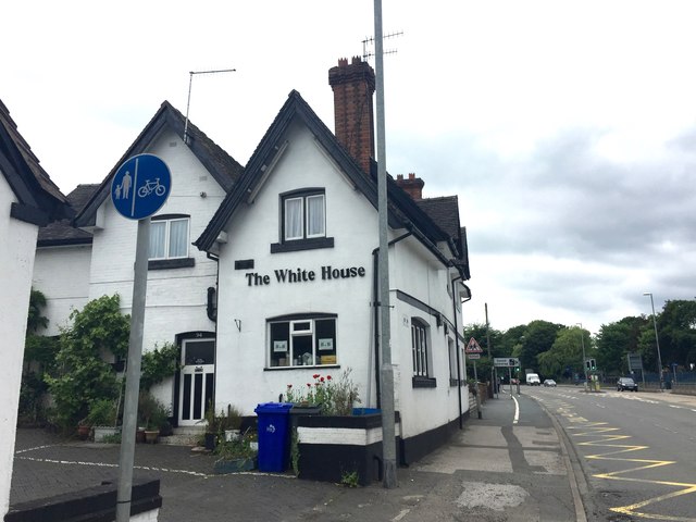 Trent Vale: The White House B&B © Jonathan Hutchins :: Geograph Britain ...