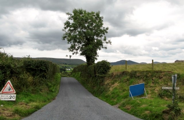 The Northern End Of Ballykeel Road Eric Jones Geograph Ireland