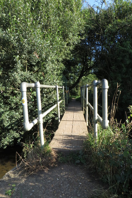 Footpath Over Padbury Brook Philip Jeffrey Cc By Sa Geograph