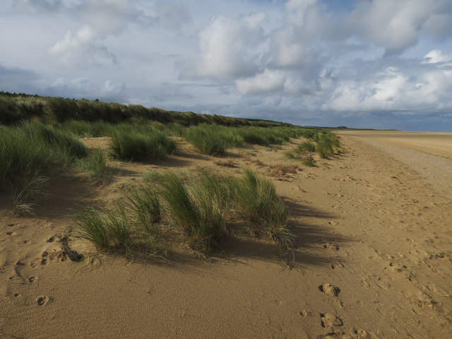 Sand Dunes At Holkham Hugh Venables Geograph Britain And Ireland