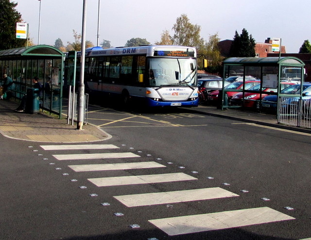 Ledbury bus in Hereford Country Bus... © Jaggery :: Geograph Britain