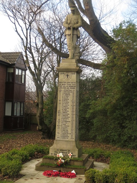 War Memorial, Shiremoor