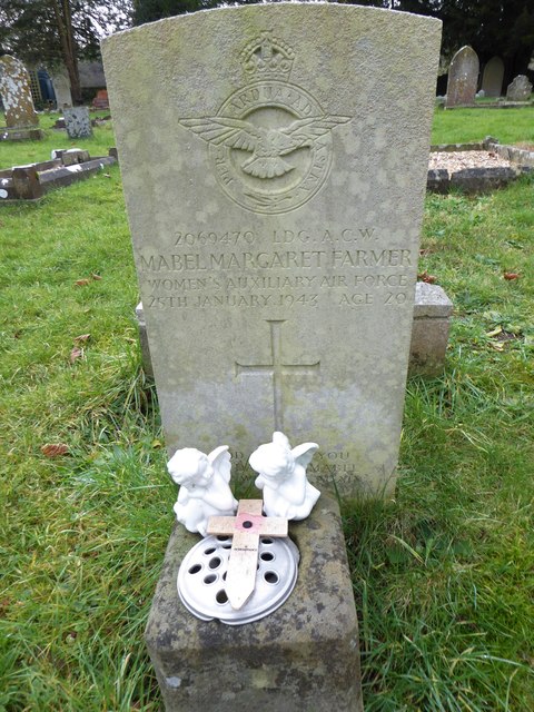 St Andrew Meonstoke CWGC Grave A Basher Eyre Cc By Sa 2 0