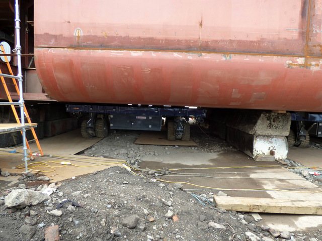 Hull 802 At Ferguson Marine Shipyard Thomas Nugent Geograph