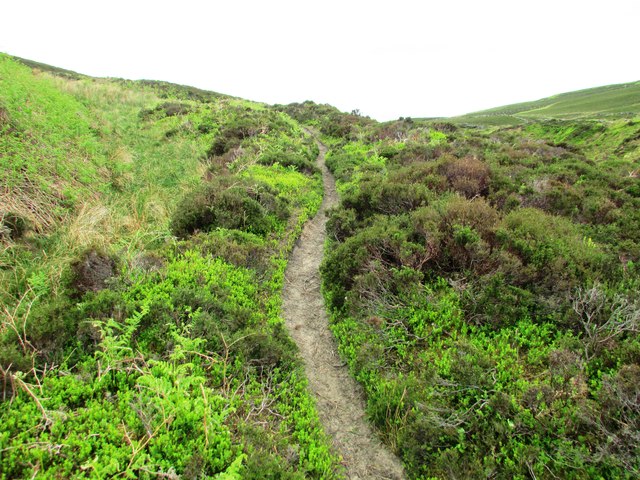 Old Path Past Edge Head Lomond Hills Bill Kasman Geograph Britain