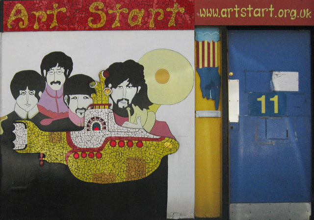 Yellow Submarine Mosaic Claverings Jim Osley Cc By Sa 2 0