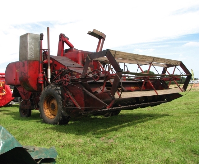 Vintage Massey Harris Combine Harvester Evelyn Simak Geograph