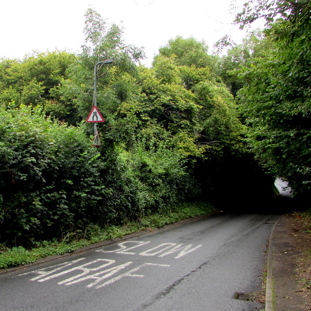 Warning Signs Tynant Road Creigiau Jaggery Cc By Sa Geograph