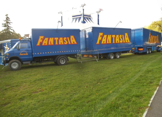 Fantasia Circus Barham Park David Howard Geograph Britain And Ireland