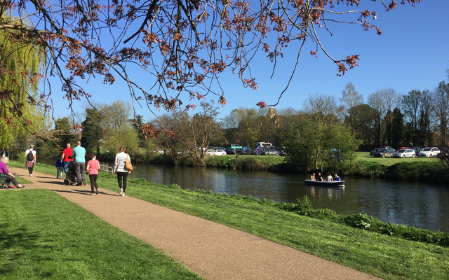 A Stroll By The River St Nicholas Park Robin Stott Cc By Sa 2 0