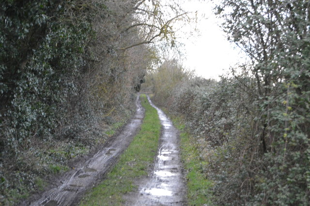 Footpath Off Over Rd N Chadwick Geograph Britain And Ireland