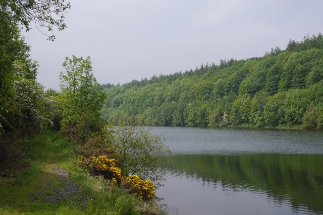 Path Beside Donolly Reservoir Richard Webb Cc By Sa 2 0 Geograph