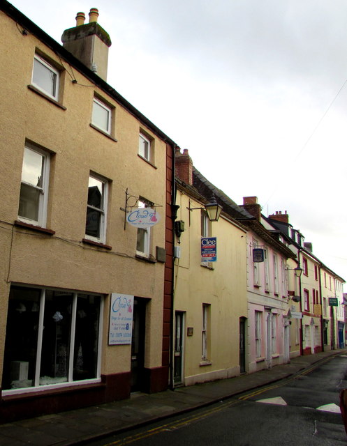 Cloud Lion Street Brecon Jaggery Geograph Britain And Ireland